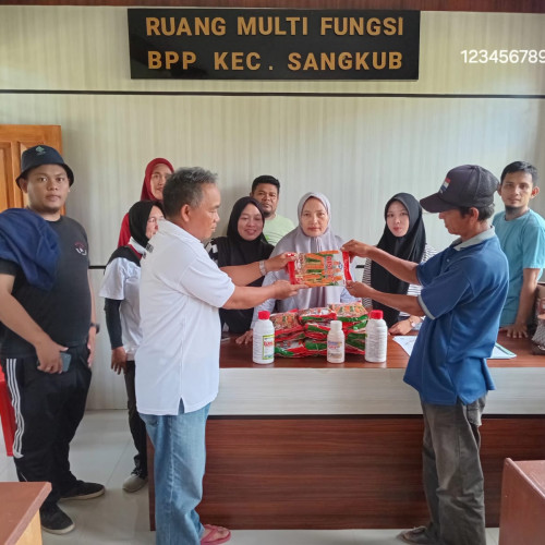 Distribusi Benih dan Herbisida Dukung SL Jagung di Sangkub